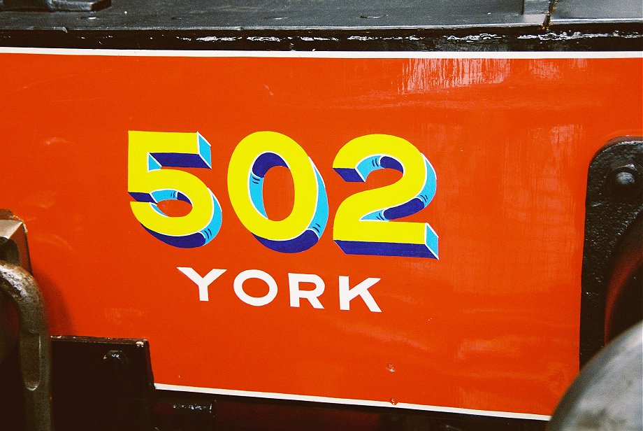 Black Flying Scotsman 103 at the NRM, Wed 01/6/2011. 