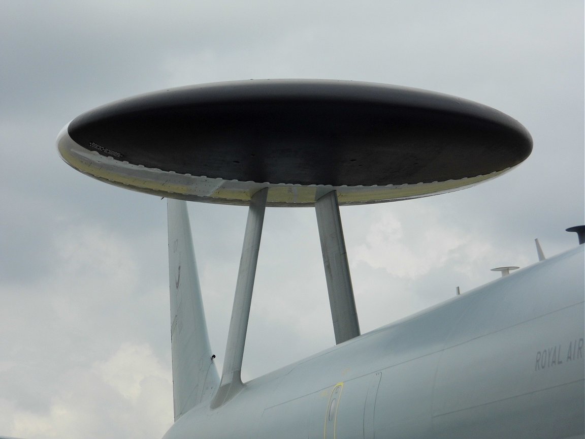 RAF E-3D Sentry, RAF Waddington July 6th 2014.