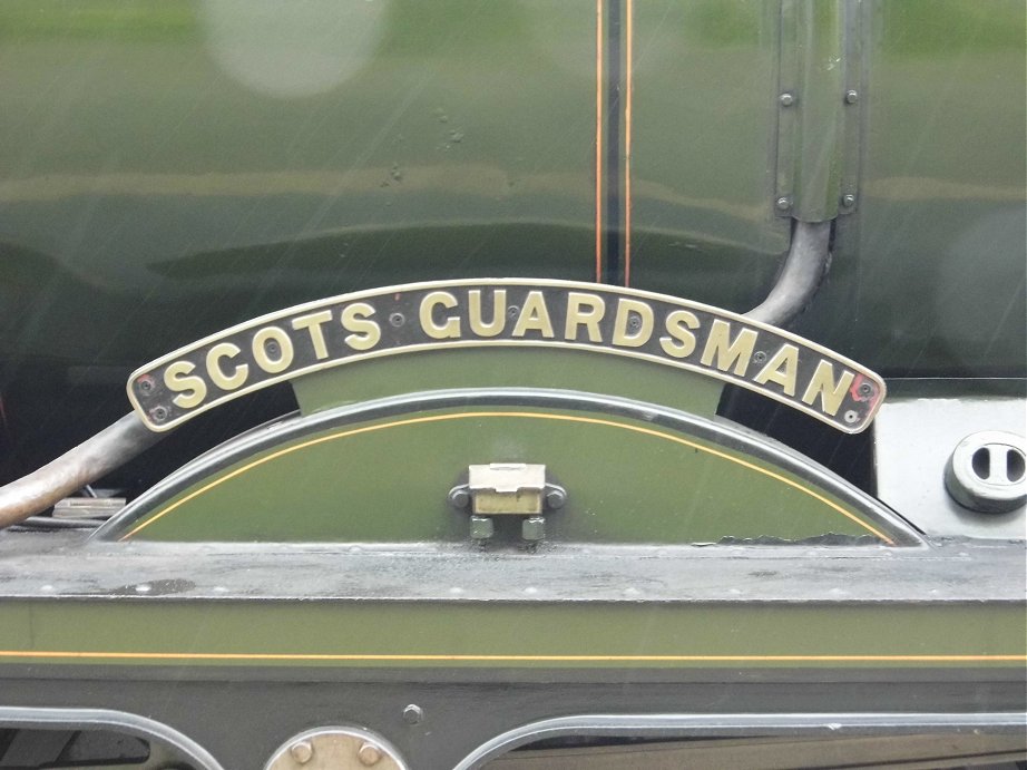 46115 Scots Guardsman on the Scarborough Spa Express, Wed 31/7/2013. 