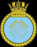 The Ship's badge for H.M.S. Sheffield