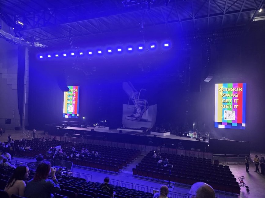 Goldfrapp and Scissor Sisters Leeds Arena 24 May 2025.