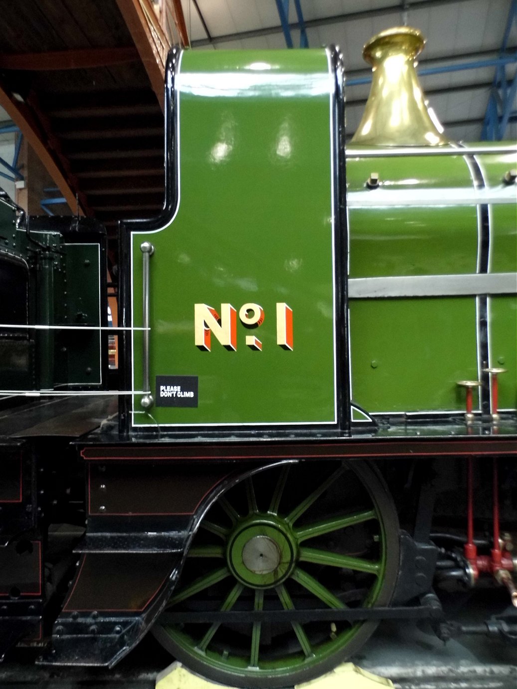Stirling Single at the National Raiway Museum, Thurs 10/10/2019. 