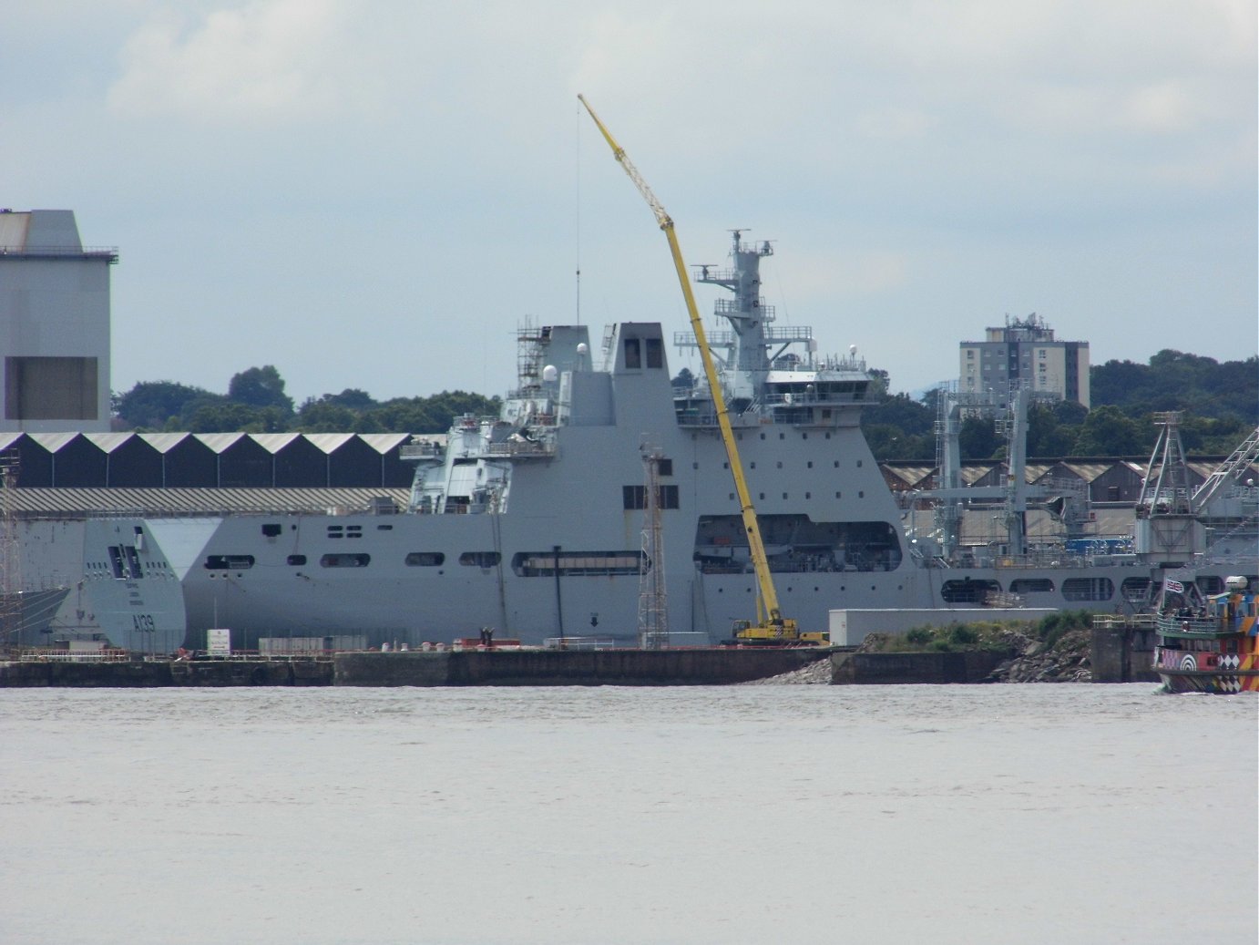 A139RFA Tide Force at Cammell Laird shipyard Friday 25 June 2021.