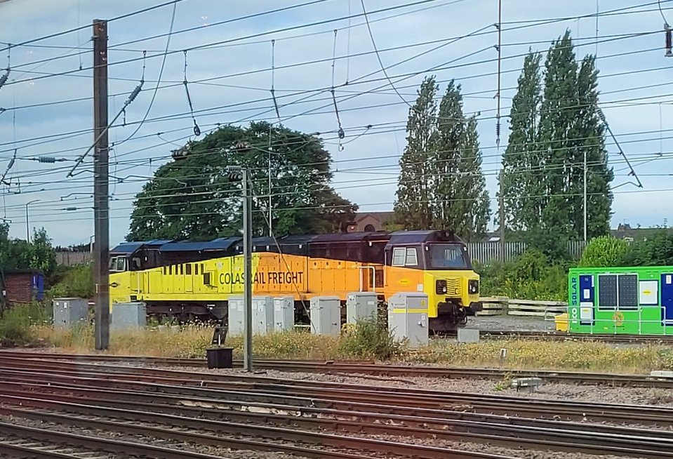 Nameplates for A4 60011 Empire of India and A2 60500 Edward Thompson, Sat 28/12/2013. 