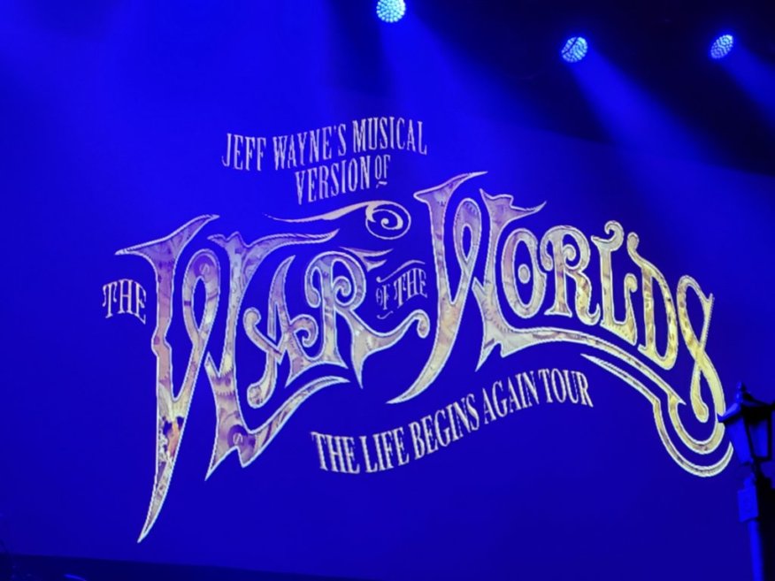 War of the Worlds Leeds Arena 3 April 2022.