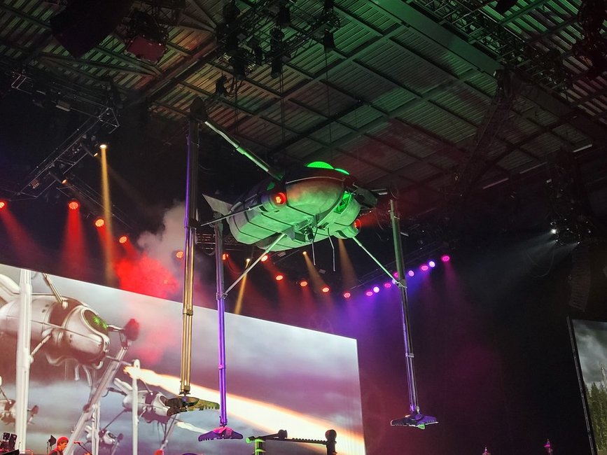 War of the Worlds Leeds Arena 3 April 2025.