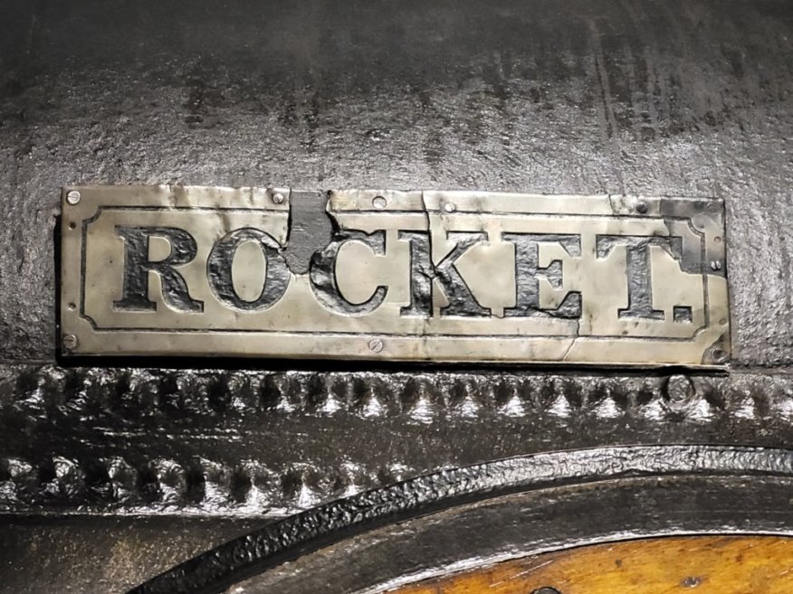 Rocket at the National Raiway Museum, Sat 23/04/2022. 